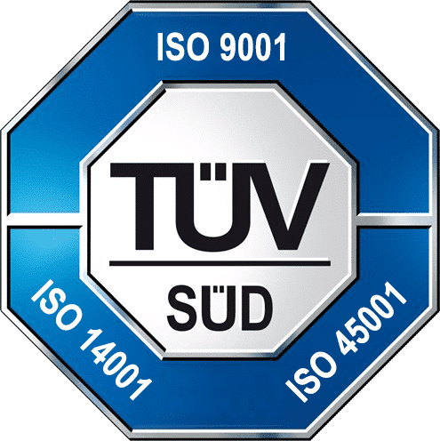 TUV ISO9001-45001