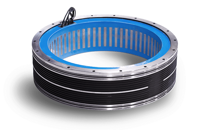 Super High torque density, thin ring torque motor series